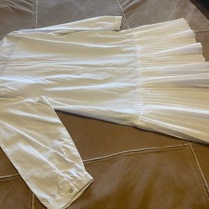 White Zara dress in the size Large